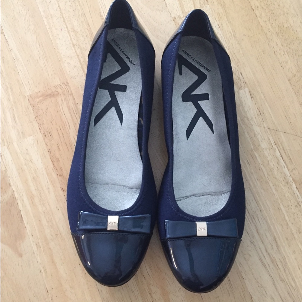 Blue flats